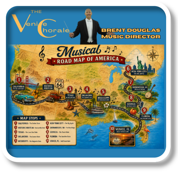 MUSICAL ROAD MAP OF AMERICA