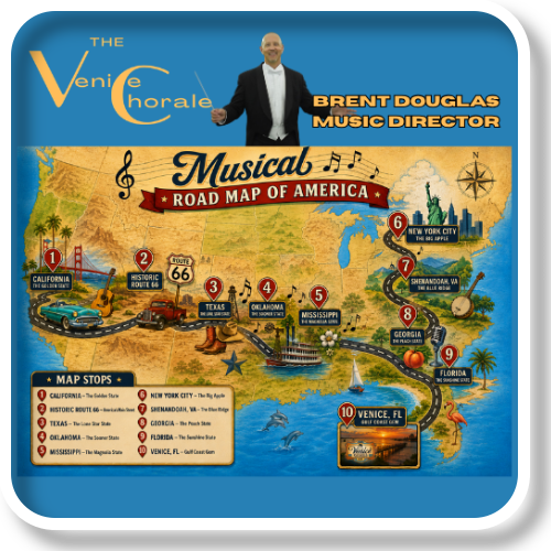 MUSICAL ROAD MAP OF AMERICA
